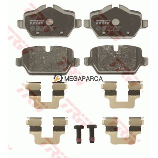 BMW 1 Serisi Arka Fren Balatası - E87 2005-2011