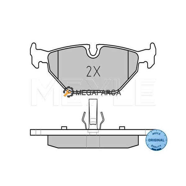 BMW 3 Serisi Arka Fren Balatası - E46 1998-2005