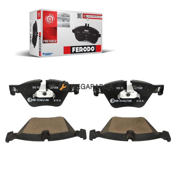 BMW 5 Serisi Ön Fren Balatası - F10 2010 Sonrası