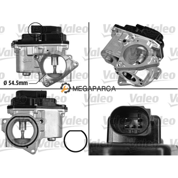 Audi A3 EGR Valfi - Typ8P 2003-2012