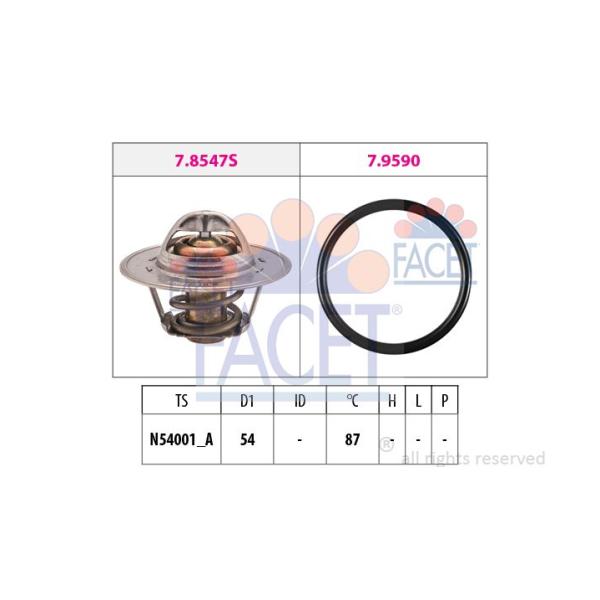 Audi A3 Termostat - Typ8P 2003-2012