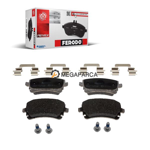 Audi A6 Arka Fren Balatası - C6 2004-2011