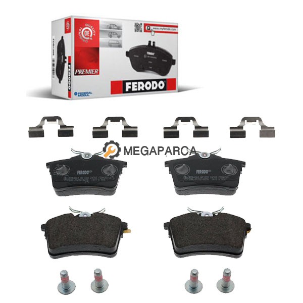 Citroën Berlingo Arka Fren Balatası - 2009 Sonrası
