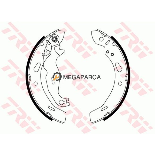 Ford Fiesta Arka Fren Balatası - 2009 Sonrası