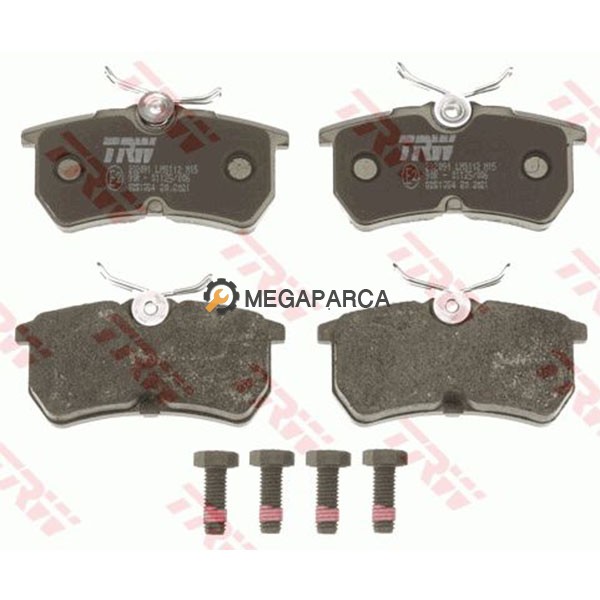 Ford Focus Arka Fren Balatası - 1999-2004
