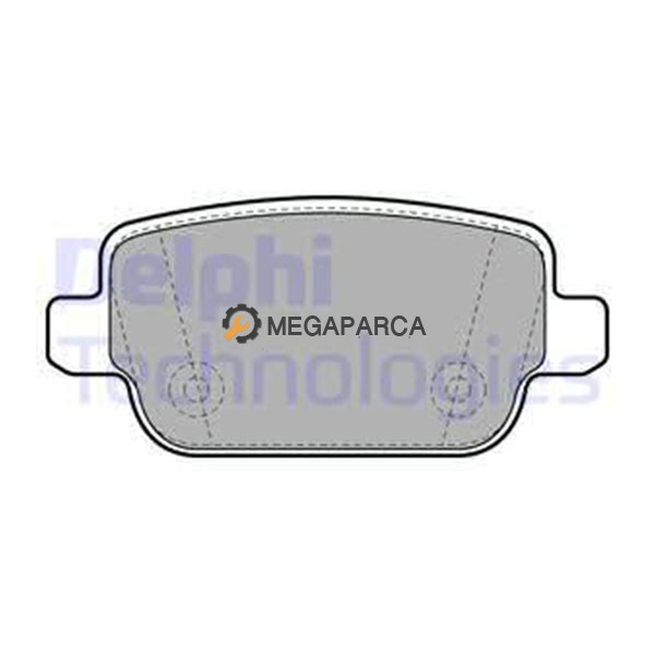 Ford S Max Arka Fren Balatası - 2006-2014