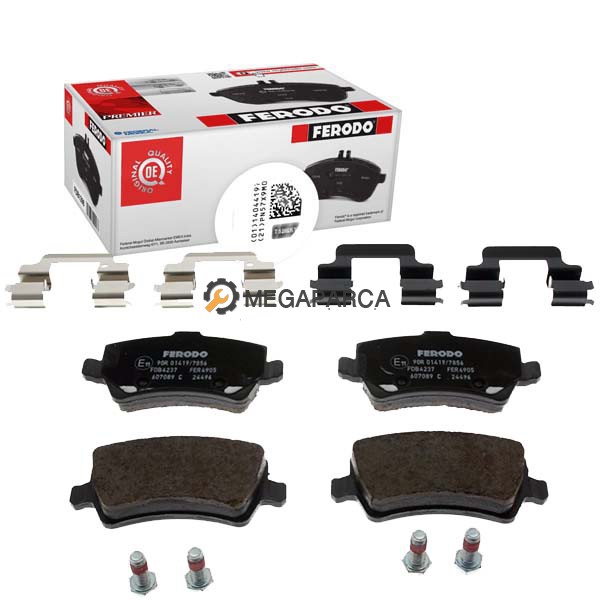 Ford S Max Arka Fren Balatası - 2006-2014