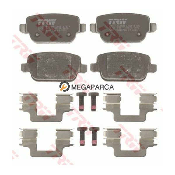 Ford S Max Arka Fren Balatası - 2006-2014