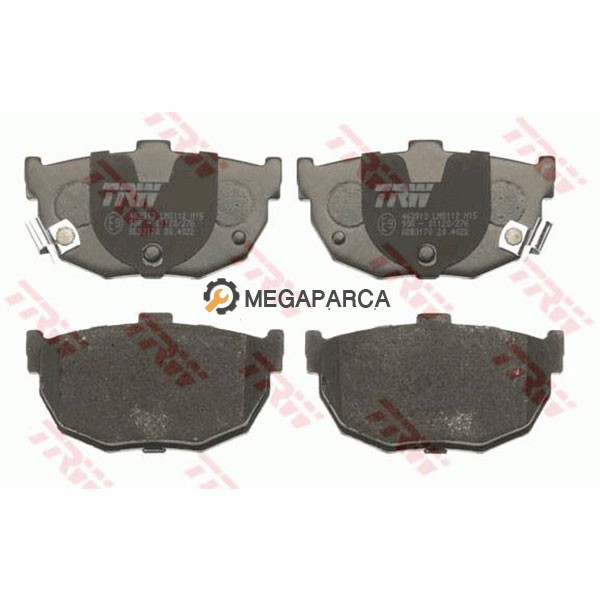 Hyundai Elantra Arka Fren Balatası - 2001-2006