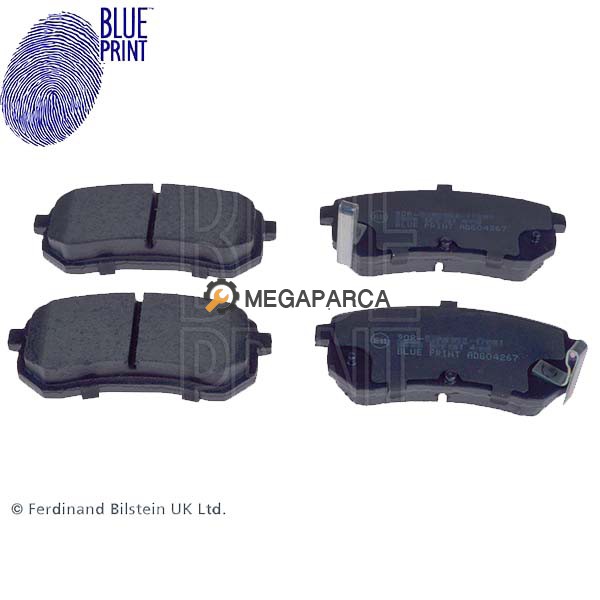Hyundai i10 Arka Fren Balatası - 2008-2012