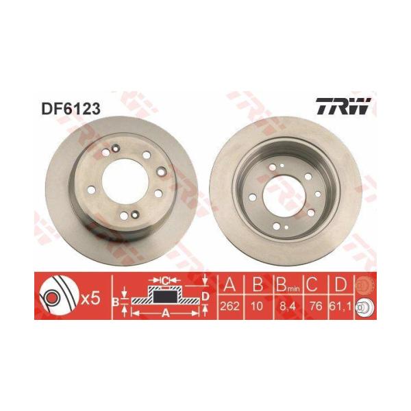 Hyundai i30 Arka Fren Diski - 2008-2011