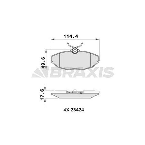 Jaguar S Type Arka Fren Balatası