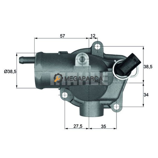Mercedes C Serisi Termostat - W203 2000-2007