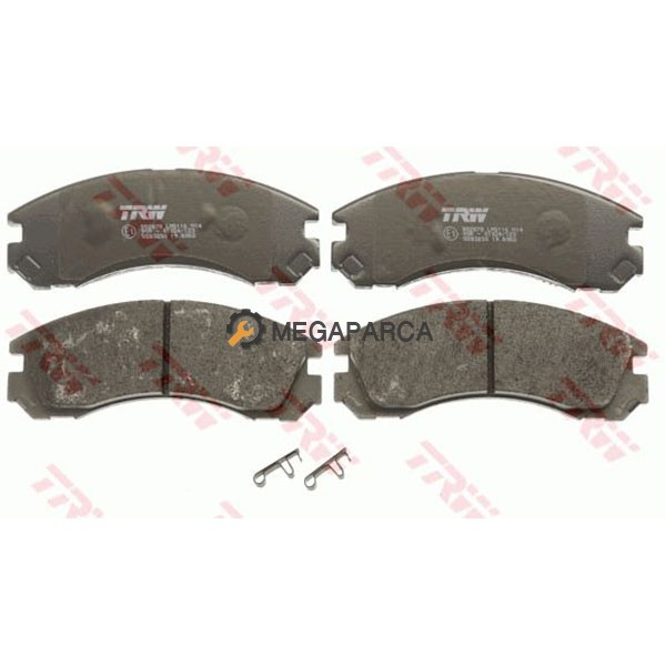 Mitsubishi Outlander Ön Fren Balatası - 2003-2007