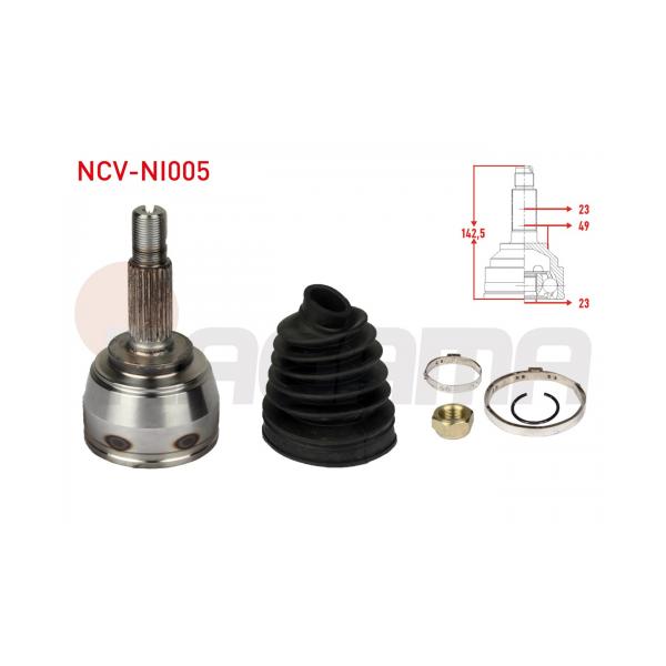 Nissan Micra Dış Aks Kafası Seti - 2003-2010