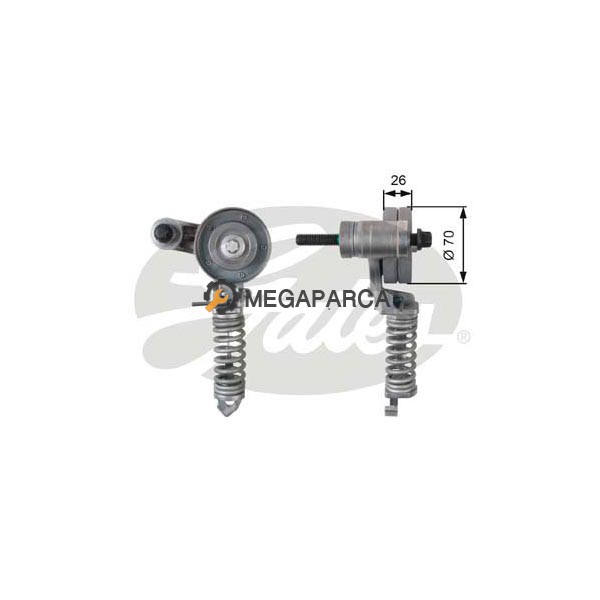 Opel Agila V Kayış Gergi Bilyası - 2001-2007