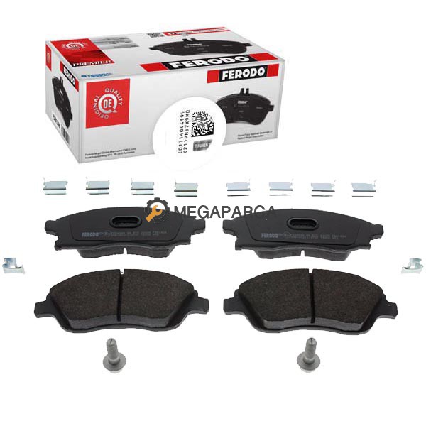 Opel Corsa Ön Fren Balatası - C 2001-2006