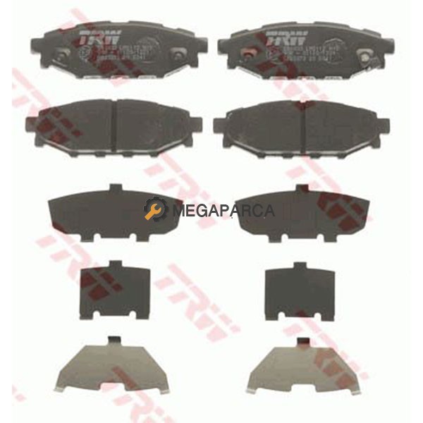Subaru Forester Arka Fren Balatası - 2008-2012