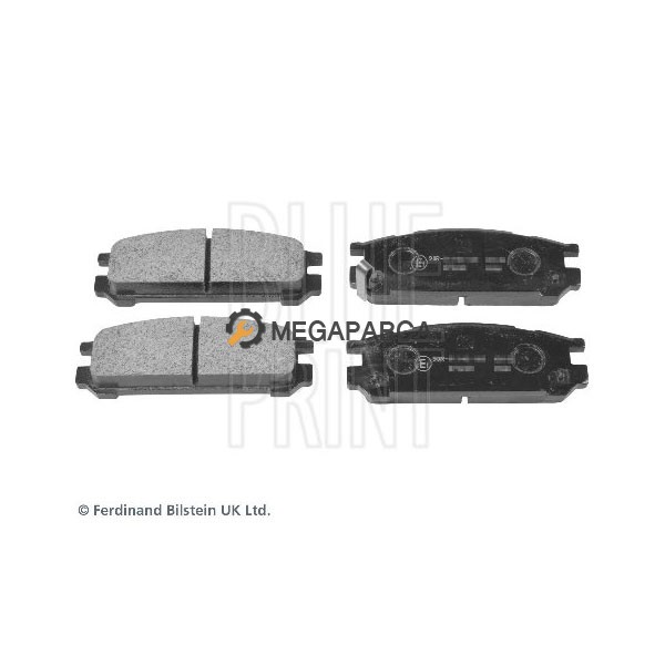 Subaru Impreza Arka Fren Balatası - 1993-2001