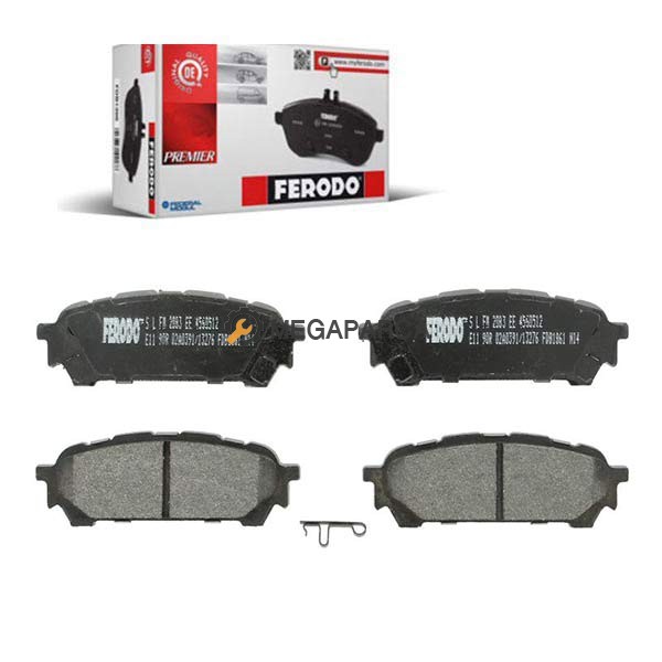Subaru Impreza Arka Fren Balatası - 2001-2007