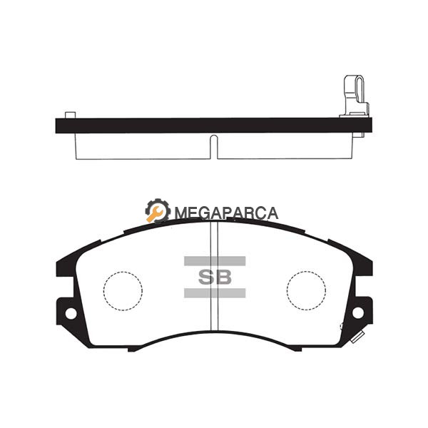 Subaru Legacy Ön Fren Balatası - 1990-1993