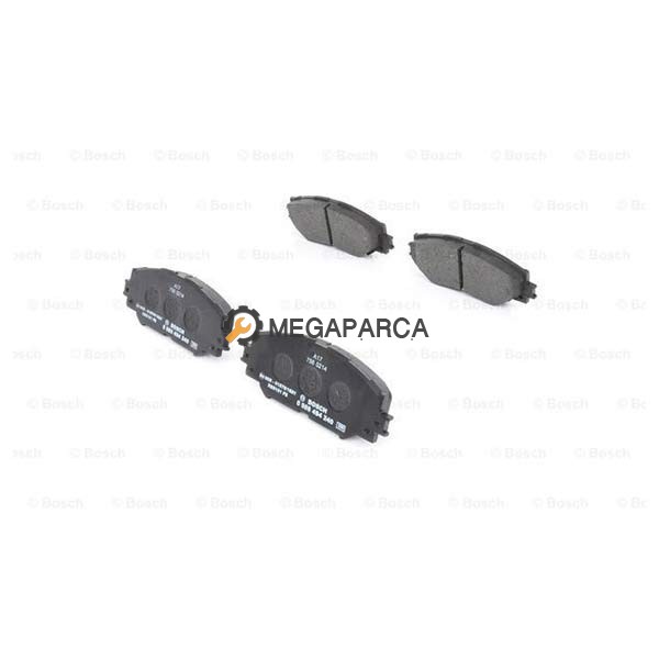 Toyota Auris Ön Fren Balatası - 2007-2012