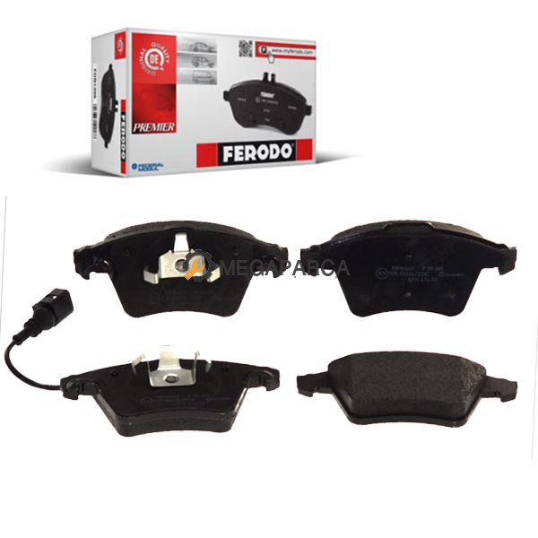 Volkswagen Touareg Ön Fren Balatası - 2003-2010